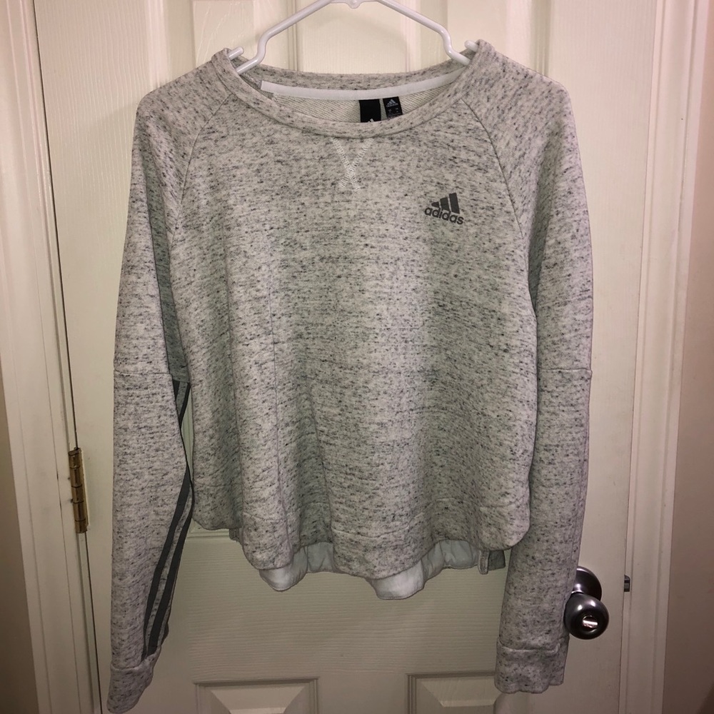 Cropped Adidas Sweatshirt